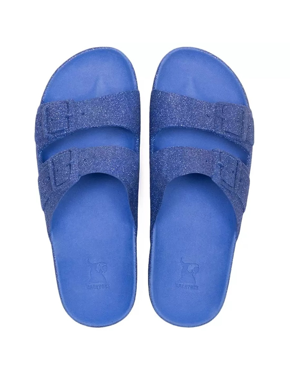 cacatoes Claquettes Femme Trancoso Bleu Roi