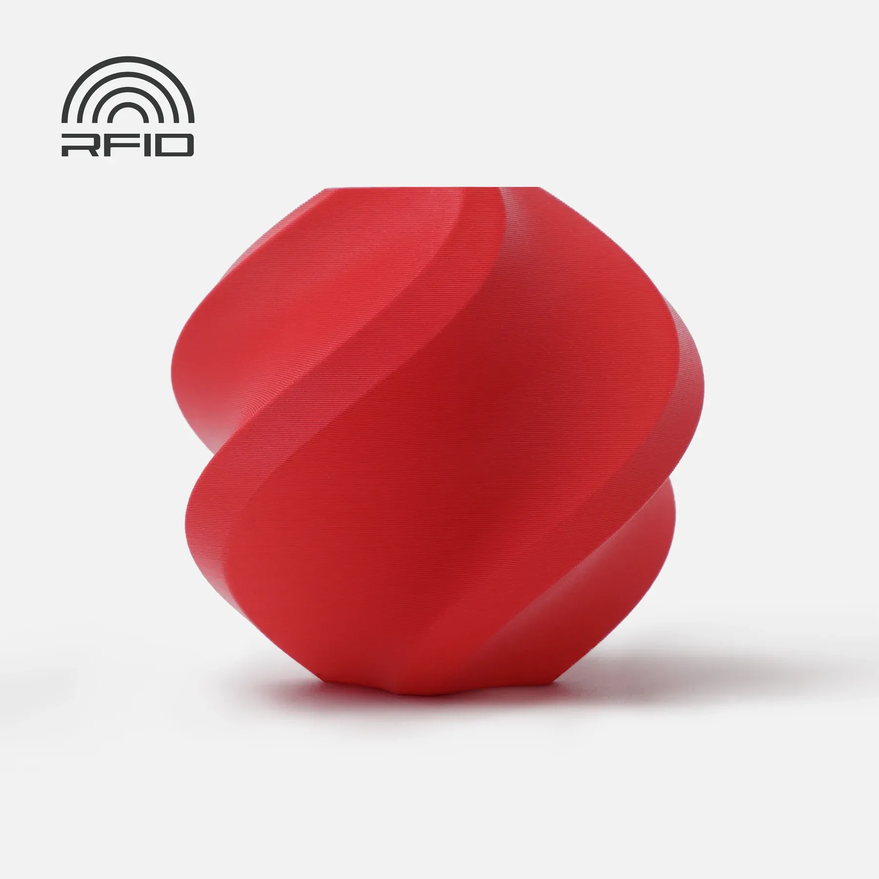 Bambu Lab  PLA Matte Scarlet Red, Spule (1.000 g)    Leicht zu druckendes PLA mit mattem Finish in Rot