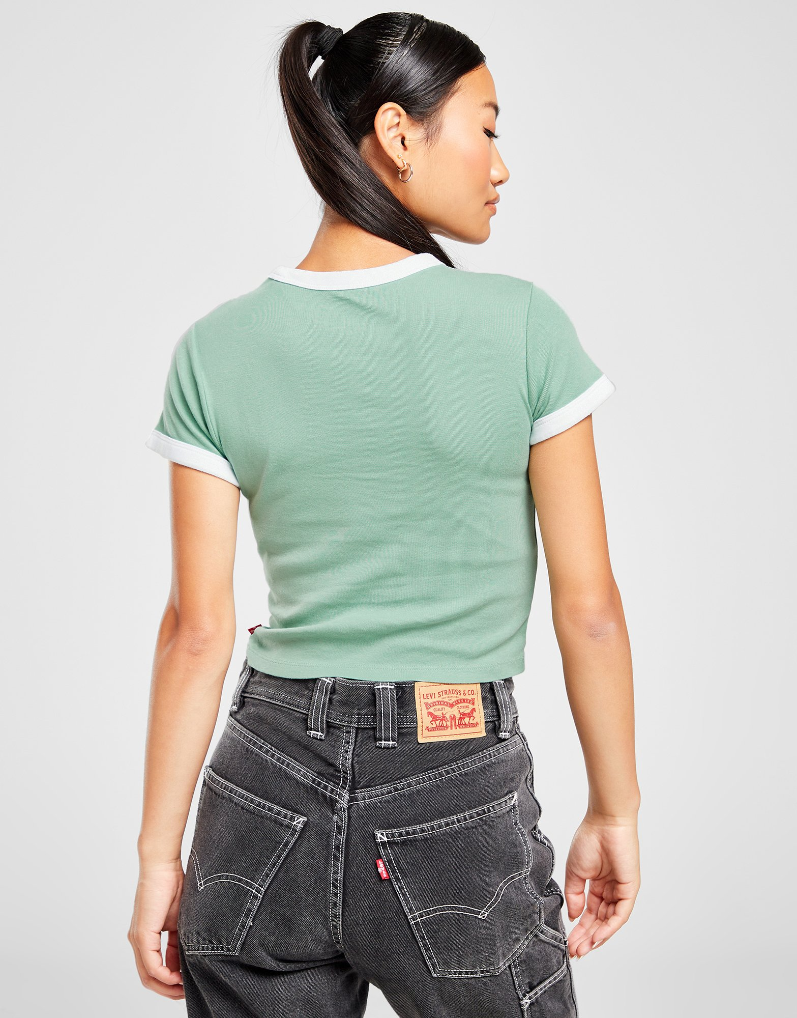 LEVI'S T-shirt Ringer Slim Femme