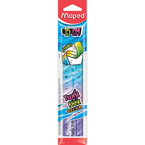 Maped Twist'n Flex Decor lineal 15cm