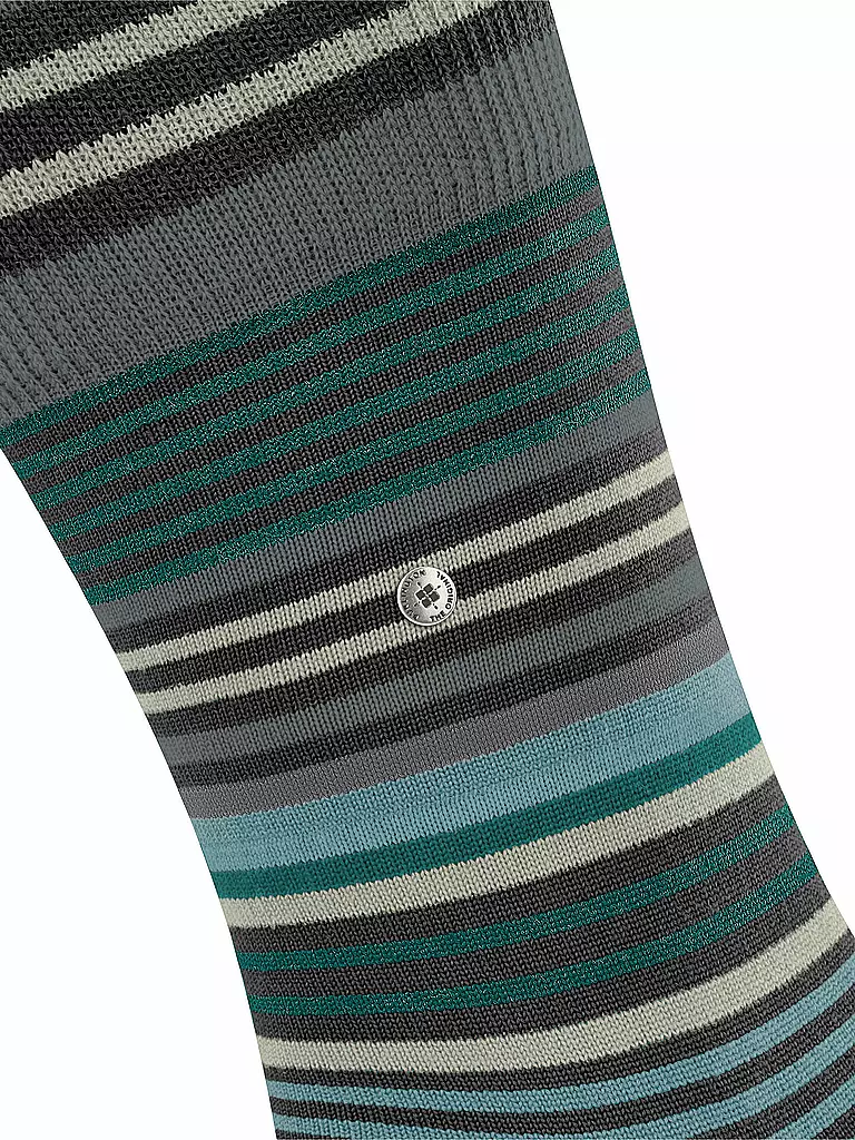 BURLINGTON Herren Socken STRIPE 40-46 black schwarz