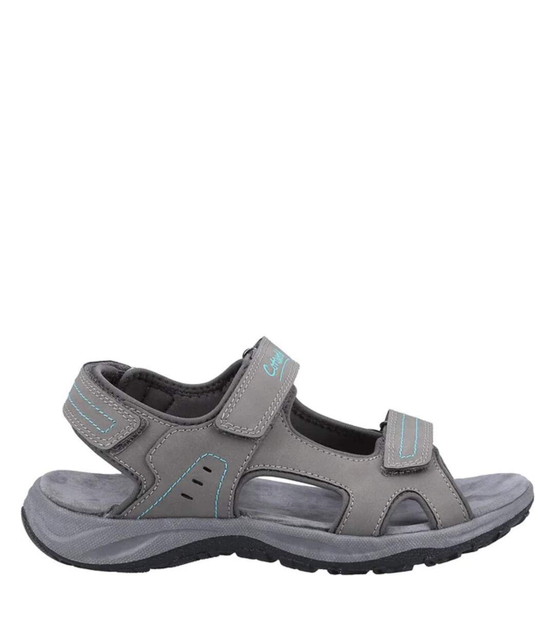 Cotswold - Sandales FRESHFORD - Femme (Gris / Turquoise vif) - UTFS9800