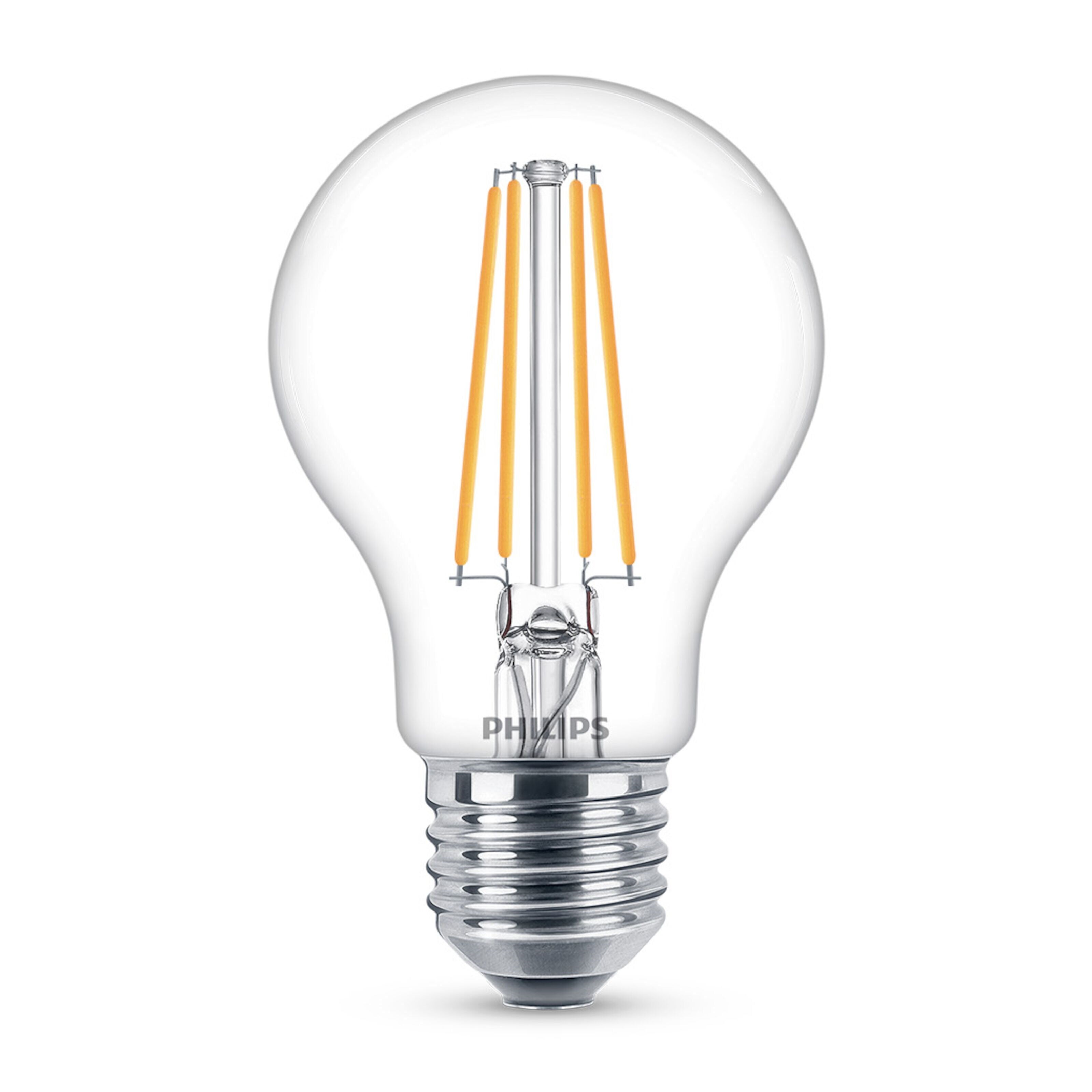 Philips LED-globepære E27 806 lm 3-pk.