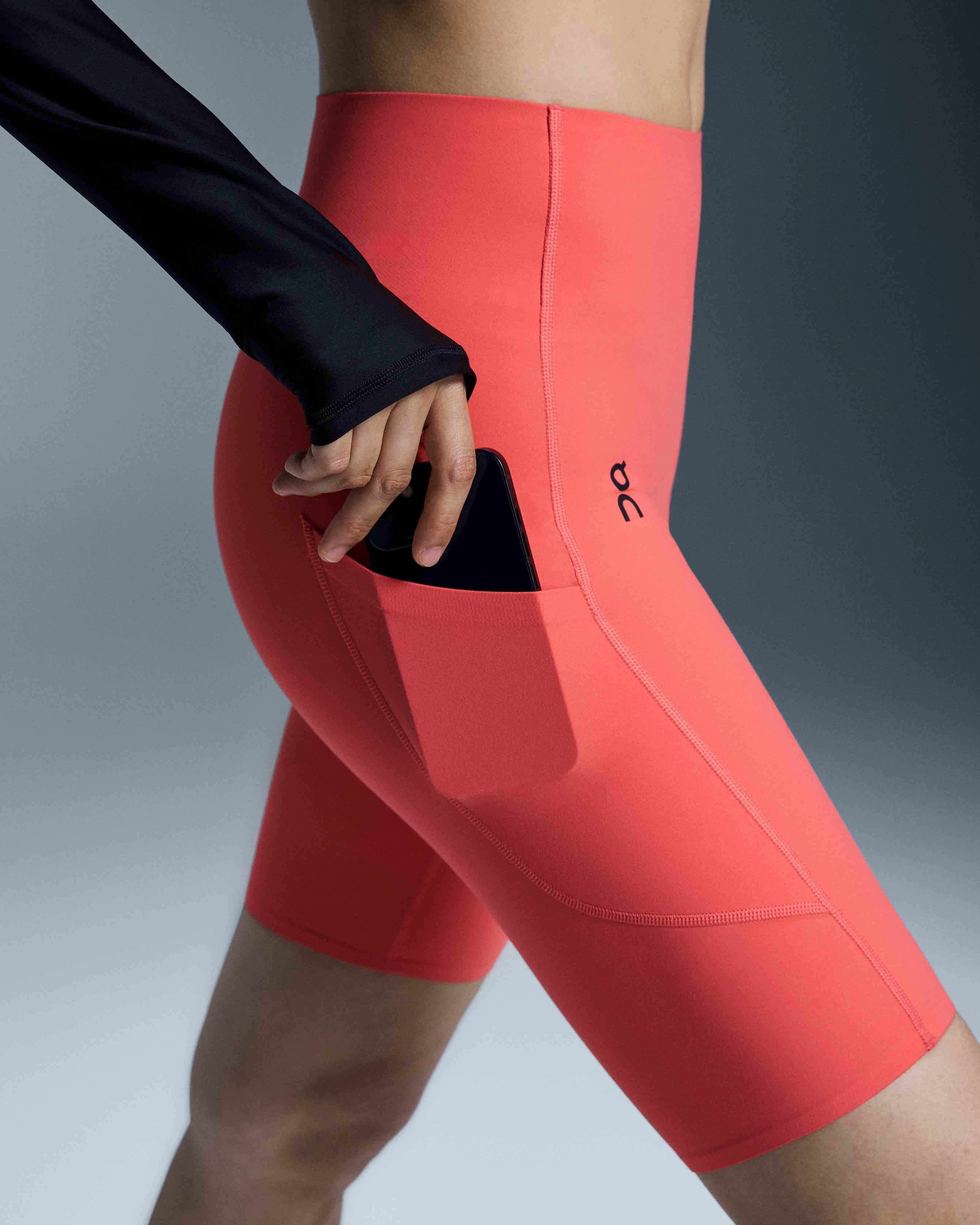 Studio Tights Short Dame Coral