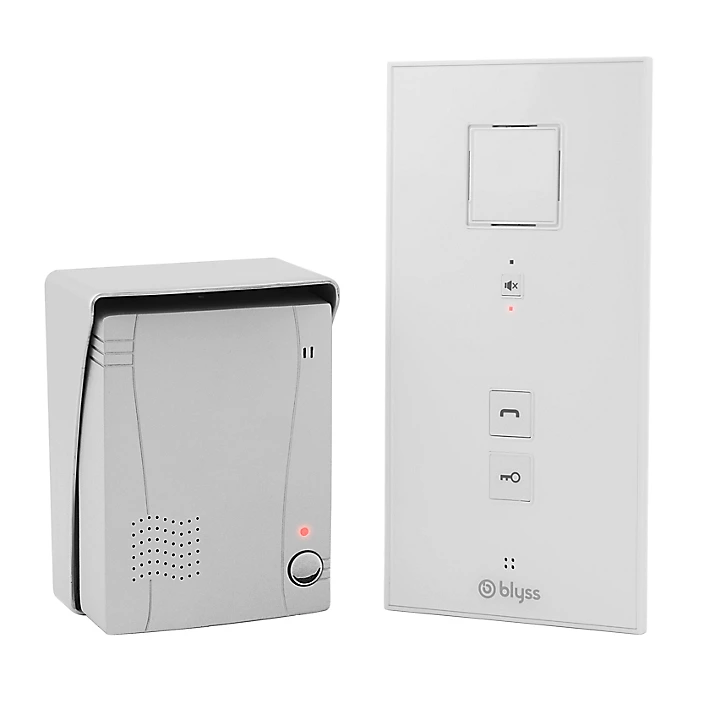 Ensemble interphone audio filaire mains libres Blyss Iskar