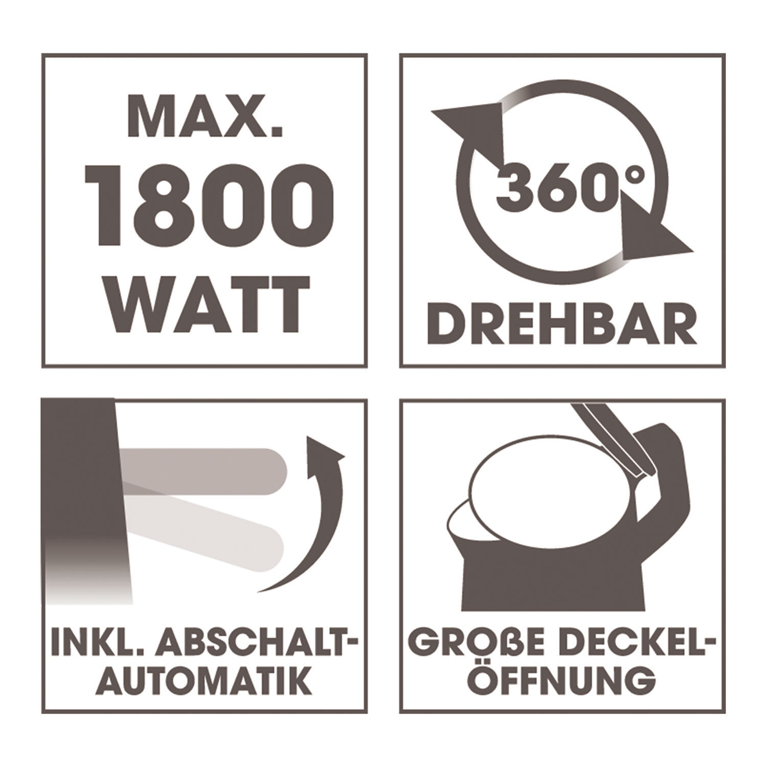 Wasserkocher 1,7 Liter, Gourmetmaxx, mit Cool-Touch-Gehäuse