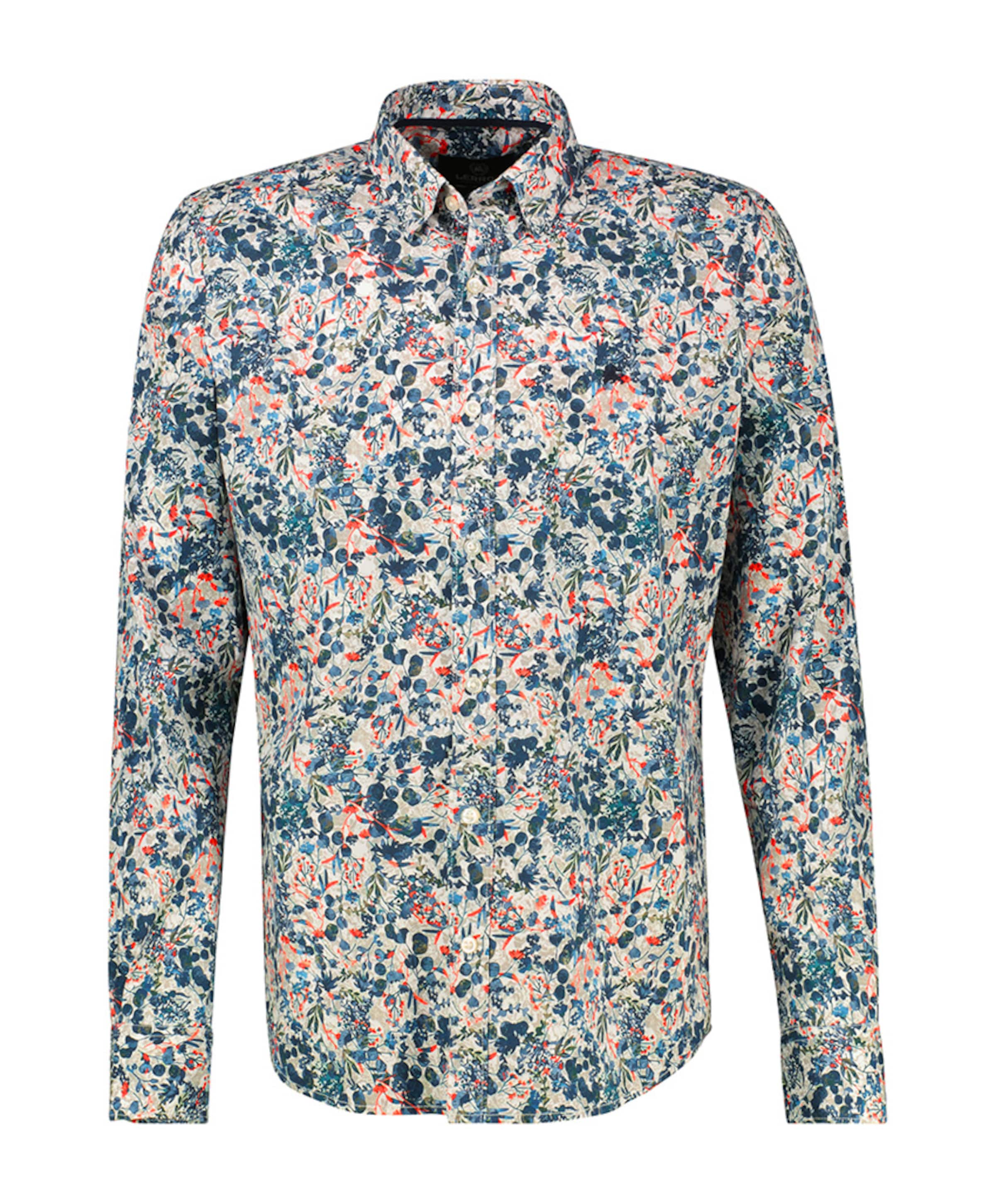 Lerros Heren overhemd lange mouw multicolor