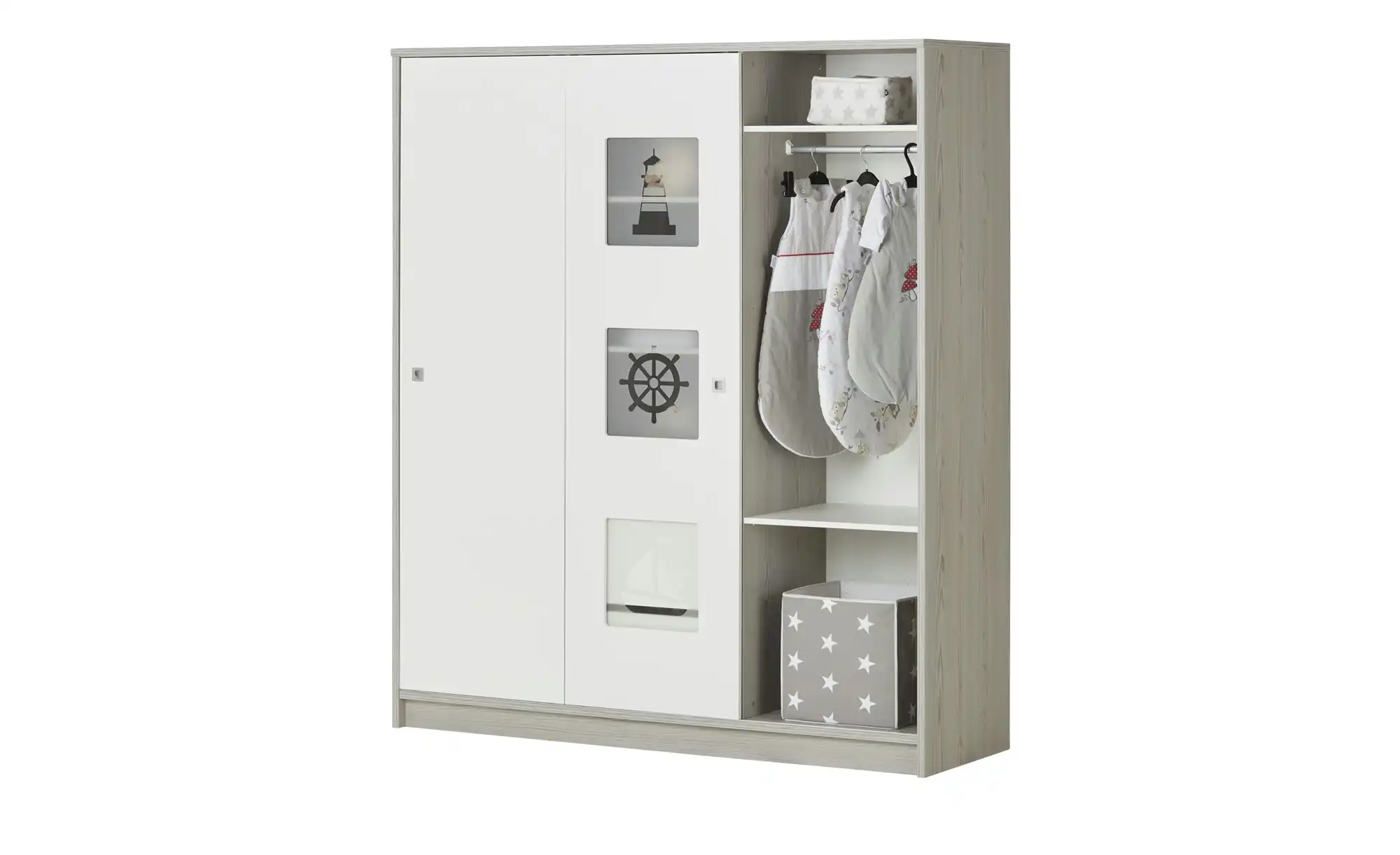Kleiderschrank, 2-türig Mare
