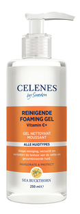 Celenes by Sweden Sea Buckthorn Reinigende Schuimgel - Vette/Gecombineerde Huid 250ML