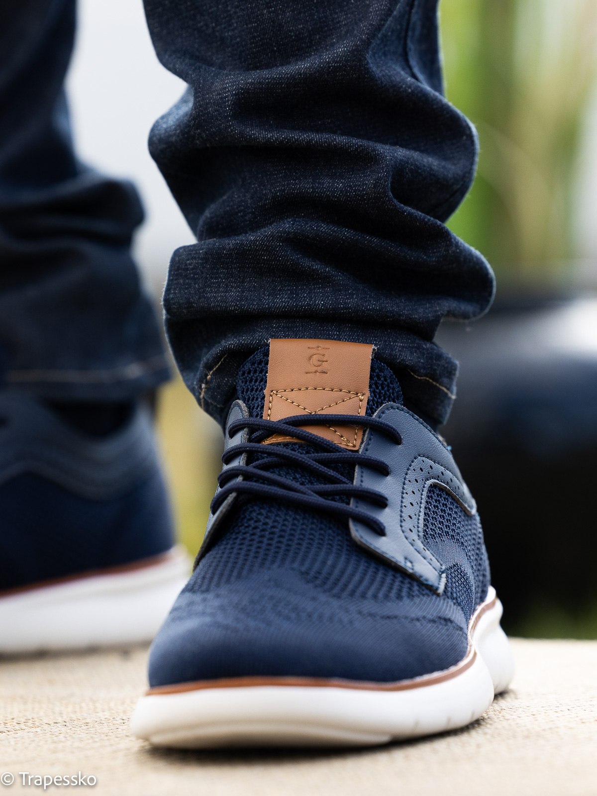Gregers - Formatop Navy - Trapes Sko