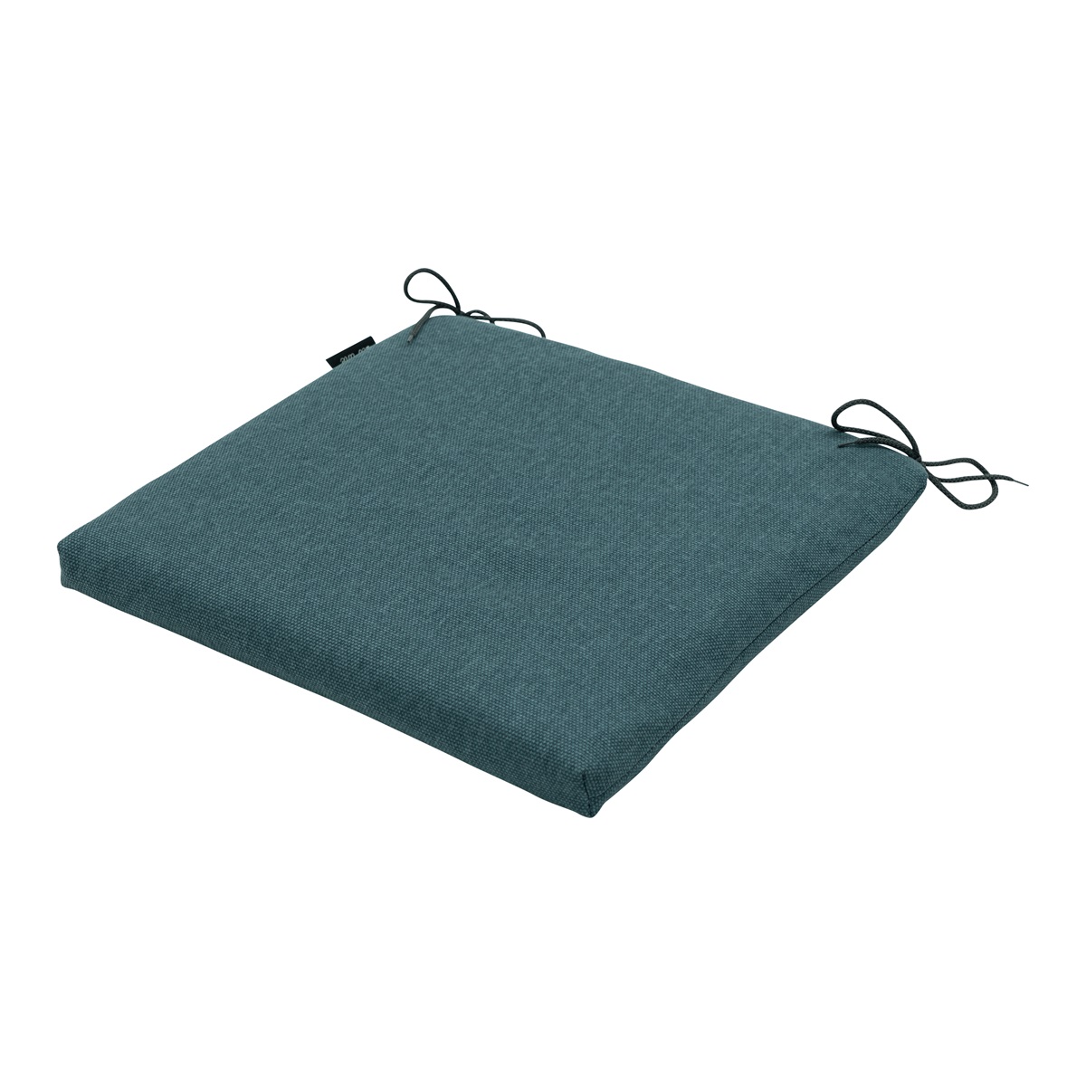 Madison Sea blue canvas eco+ Zitkussen - Set van 4