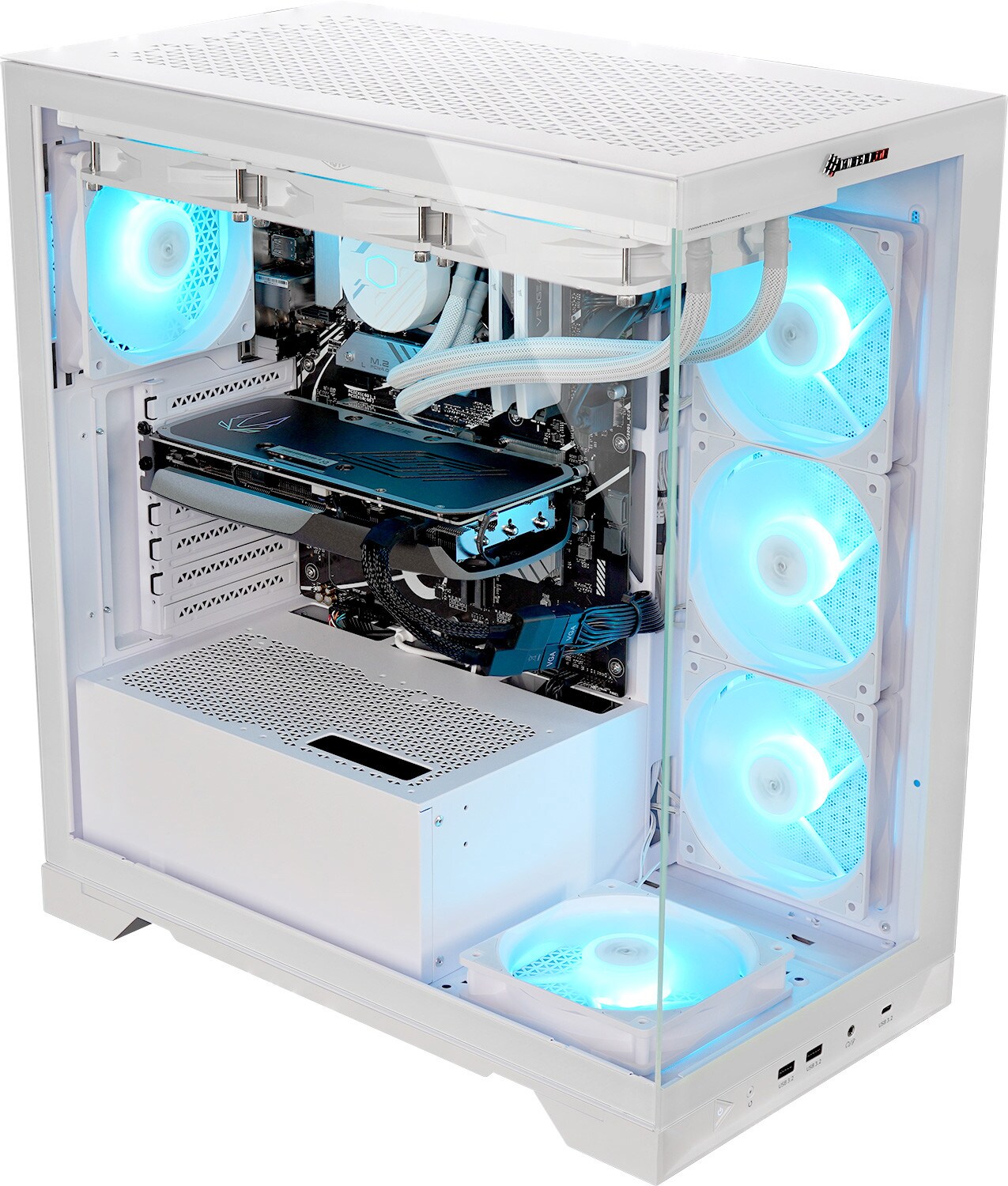 Gaming PC Invader VII AMD Ryzen 9 7950X3D, 64GB DDR5, AMD Radeon RX 7900 XTX 24 GB, 4TB SSD, Windows 11