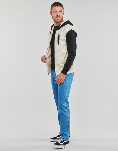 Volcom - WATANITE ZIP FLEECE - Noir / Blanc