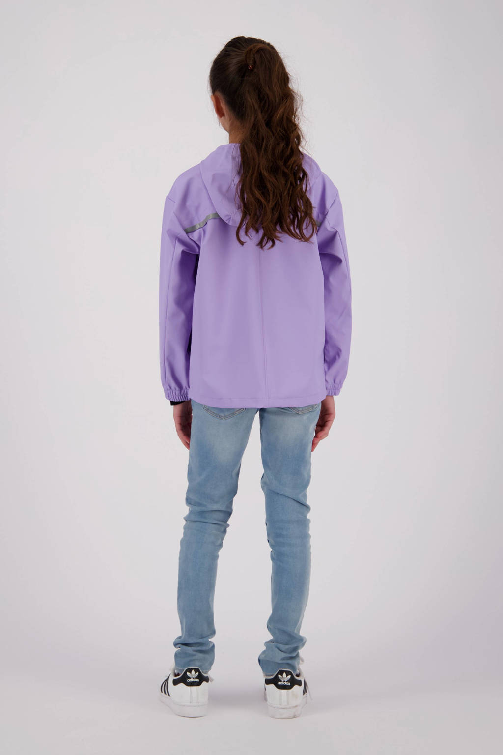 Vingino kids regenjas Thyfoon lila