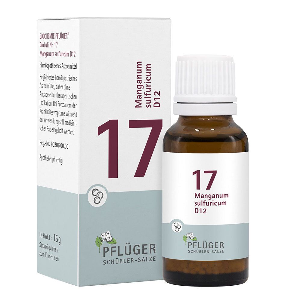 BIOCHEMIE PFLÜGER® Nr. 17 Manganum sulfuricum D12