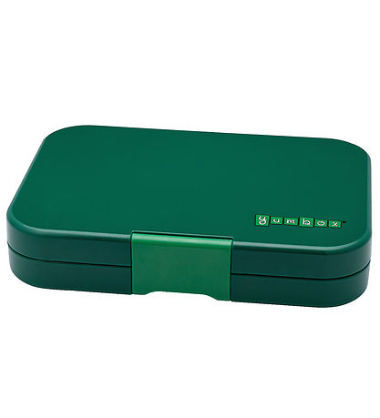 Yumbox Madkasse m. 4 Rum - Bento Tapas - Greenwich Green/Race