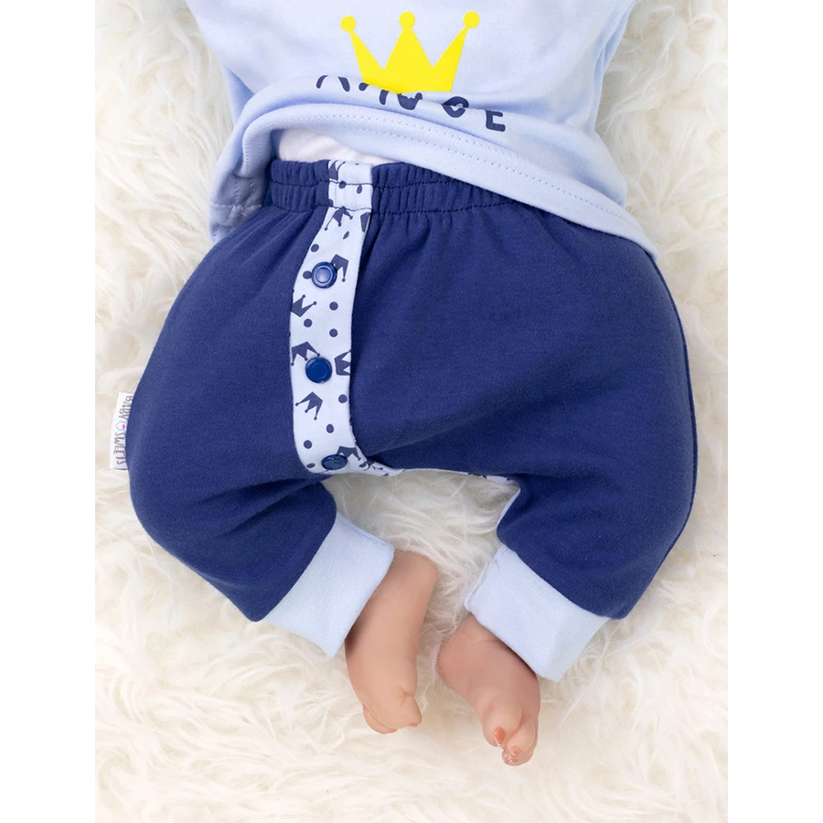 Baby Sweets 2tlg Set Shirt + Hose Little Prince blau