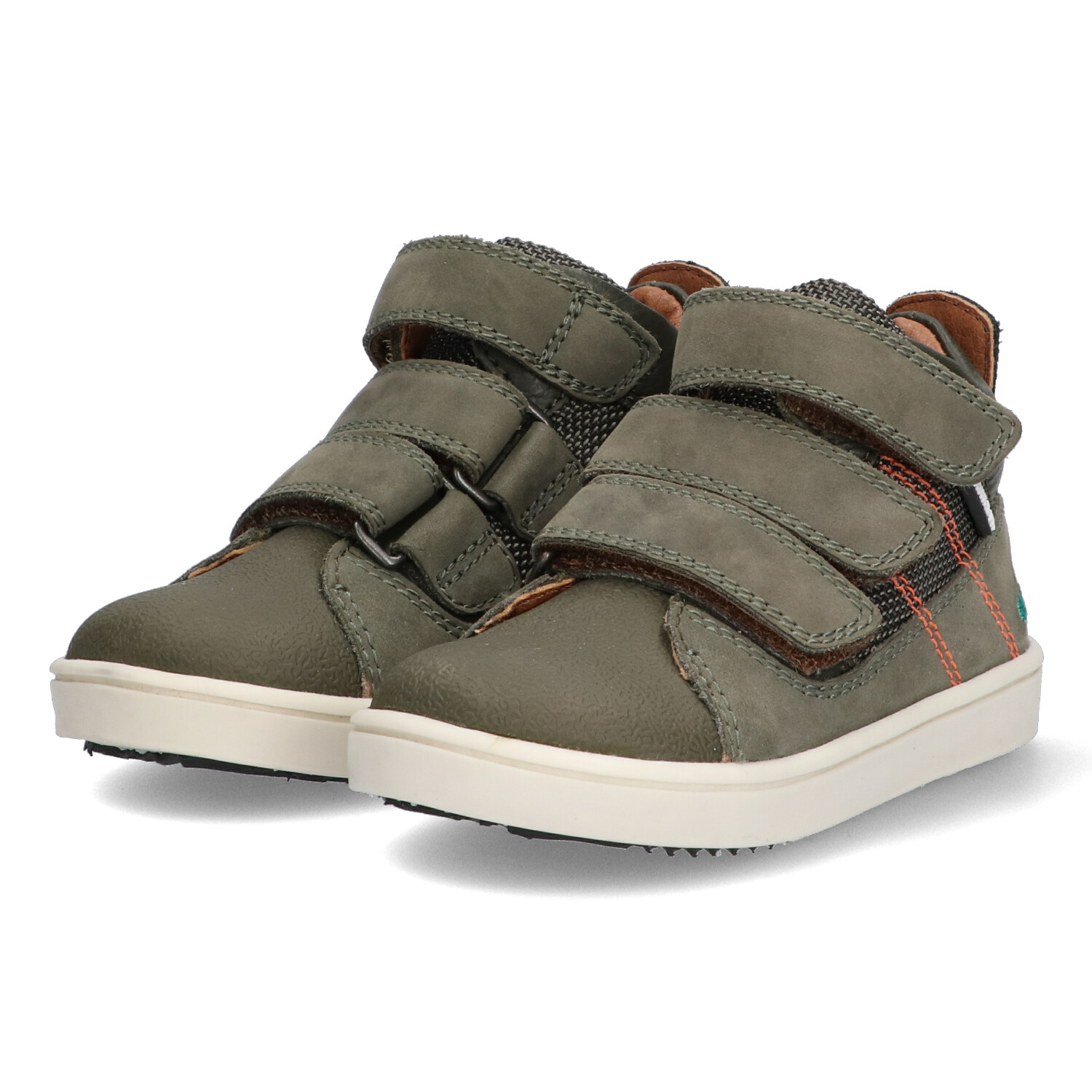 Jongens Hoge Sneakers Bunnies JR Bunnies Groen