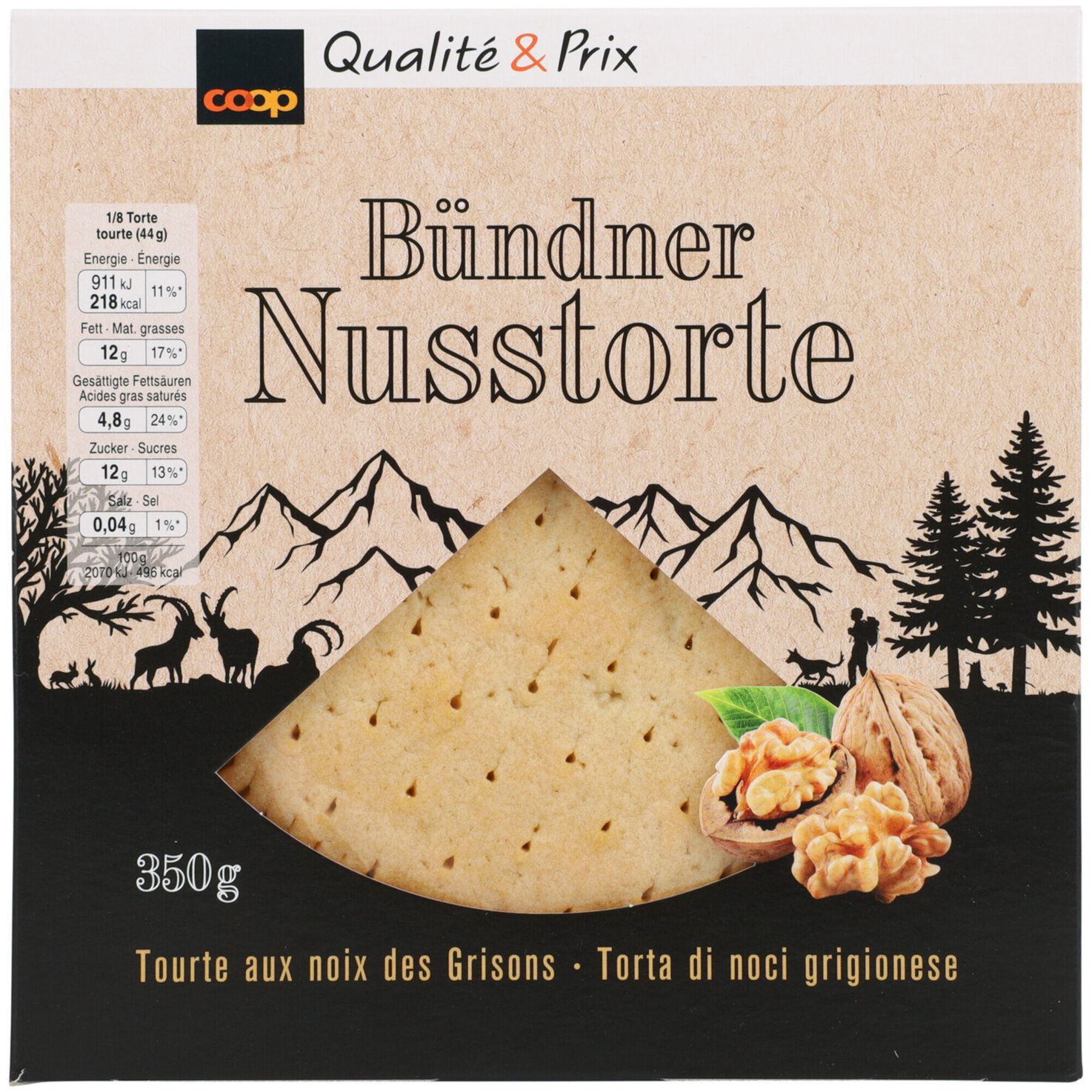 Bündner Nusstorte