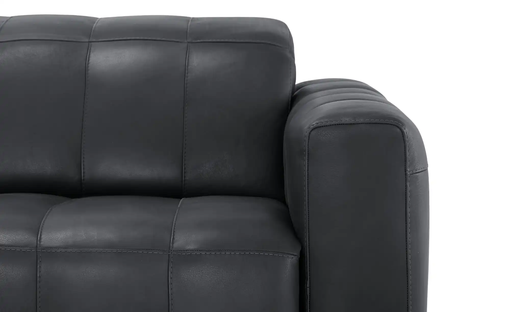 Natuzzi Editions Ledersofa mit Kopfteilverstellung Portento