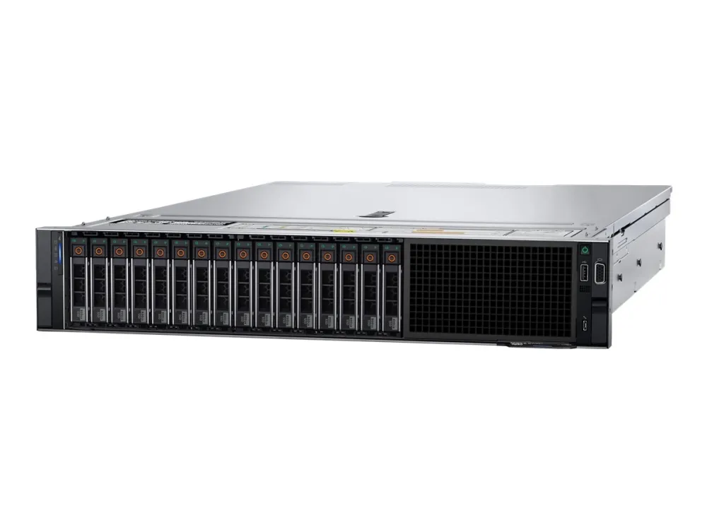 Dell PowerEdge R550 - Server - rack-monterbar 2U - 2-vejs - 1 x Xeon Silver 4310 / op til 3.3 GHz - RAM 16 GB - SAS - hot-swap 3.5