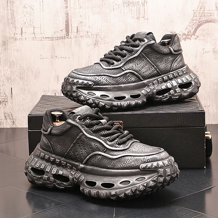 Mr Ozera - Platform Paneel Sneakers