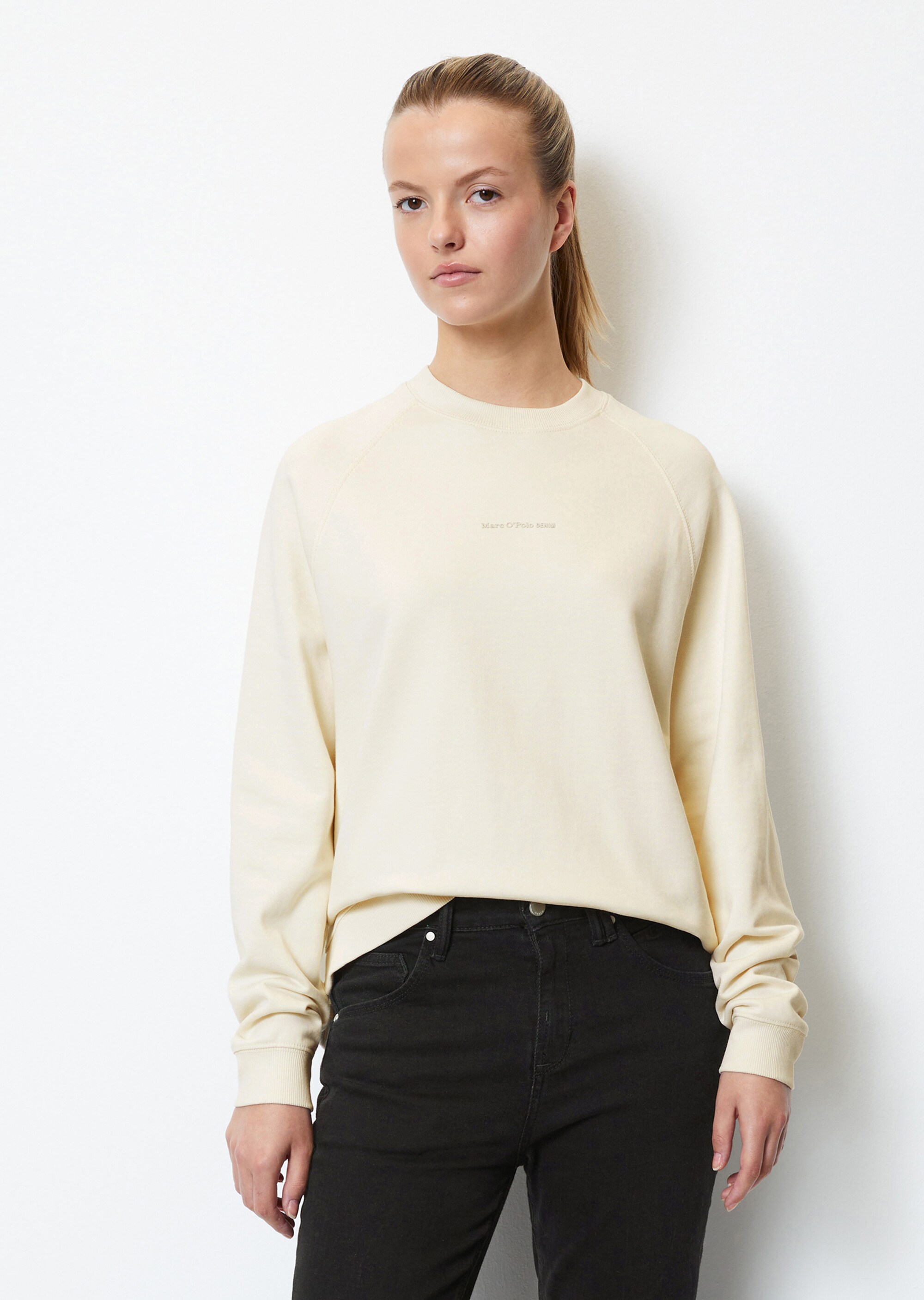 Logo-Sweatshirt relaxed mit soft gerauter Innenseite