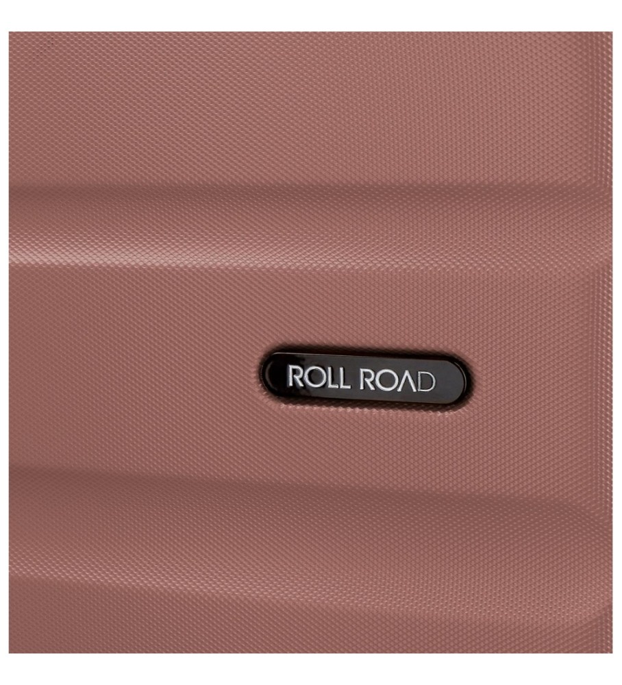 Mala rígida Roll Road para cabine, 55 cm, Roll Road Flex Nude