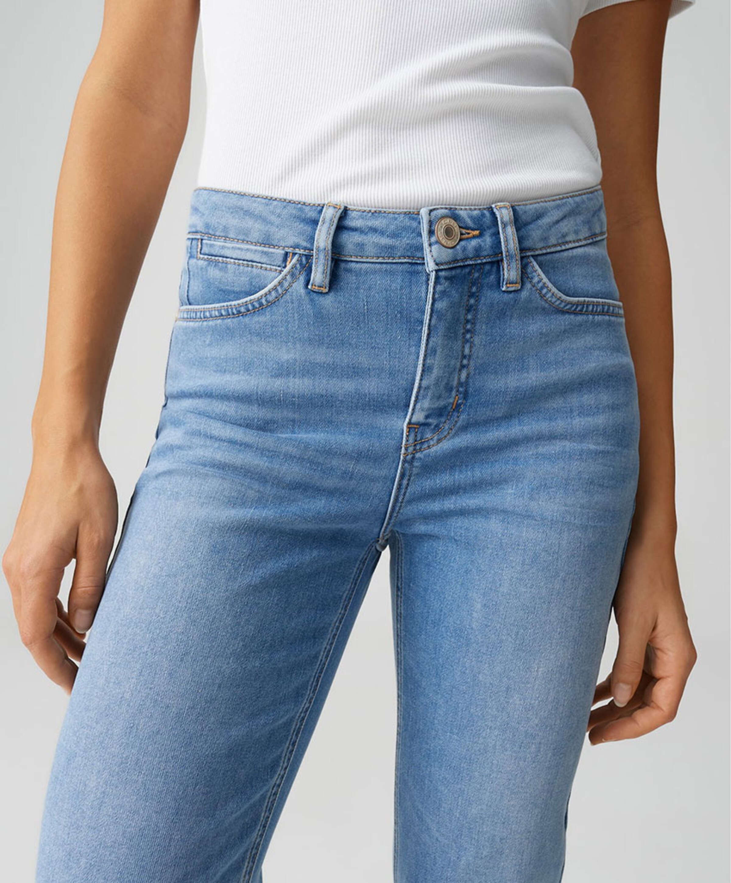 OPUS Elma clever dames jeans blauw