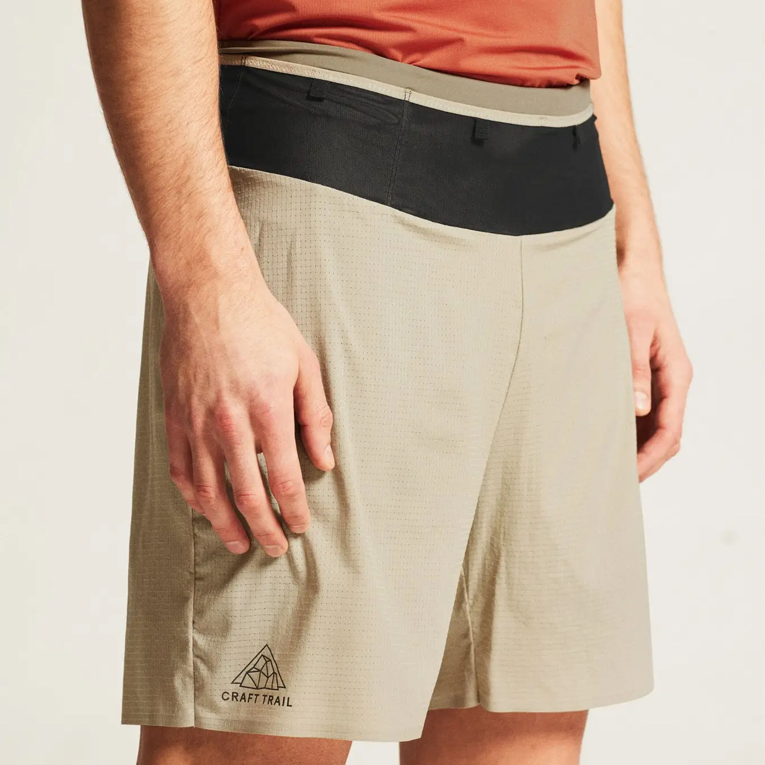 Craft Pro Trail Short De Running Hommes - Beige