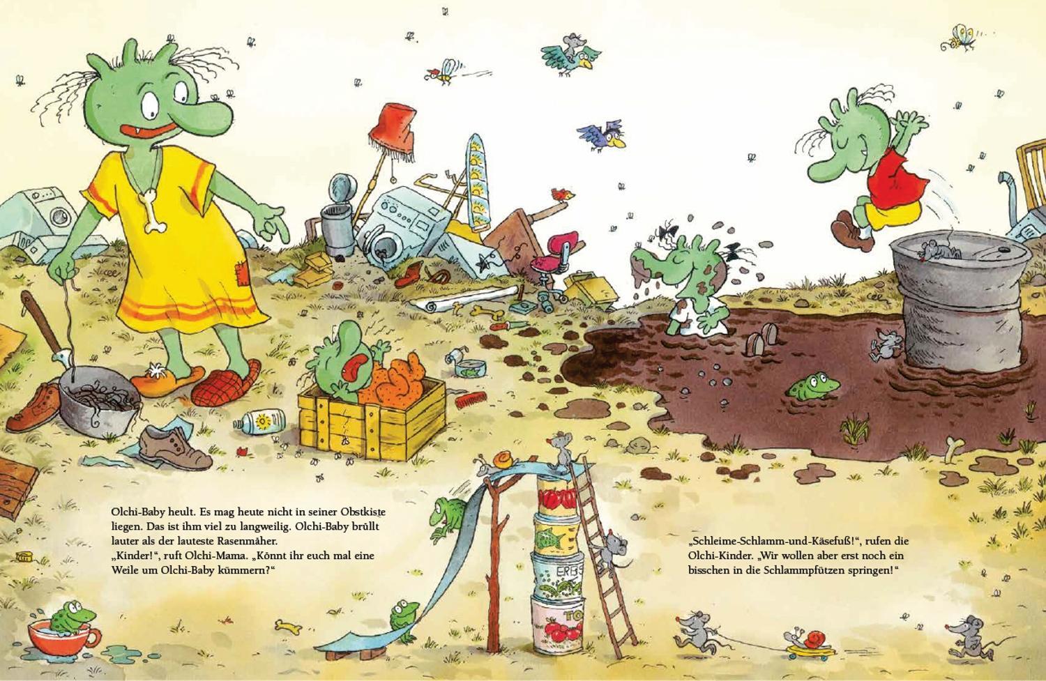 Die Olchis aus Schmuddelfing / Die Olchis Bd.1