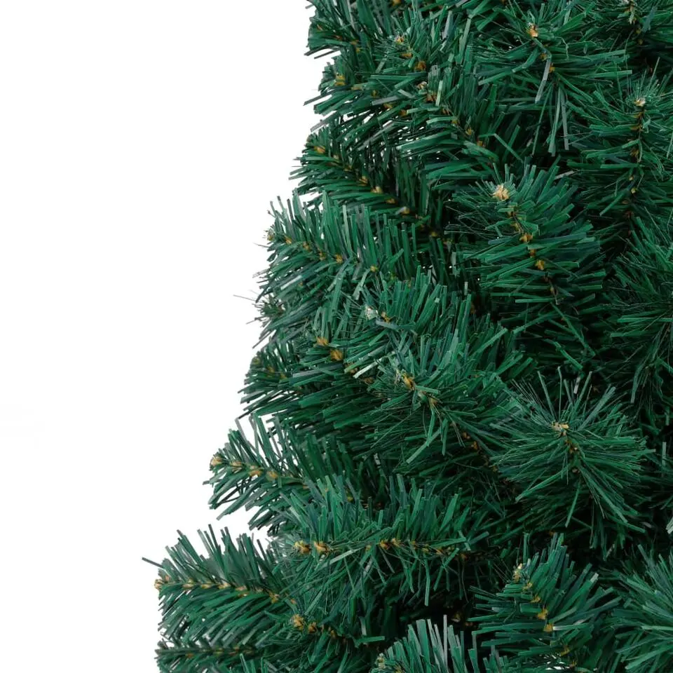 vidaXL - Halve Kerstboom - Groen - 240 x 125 cm