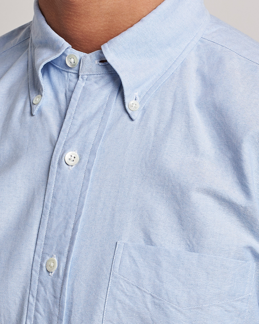 Kamakura Shirts Vintage Ivy Oxford Button Down Shirt Light Blue
