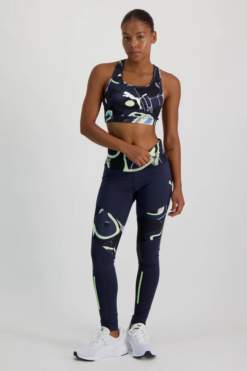 Puma individualLIGA Mid Impact Damen Sport-BH