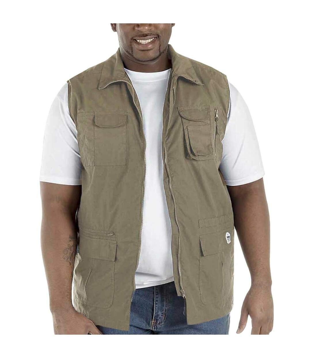 Duke - Veste sans manches ENZO - Homme (Marron clair) - UTDC200