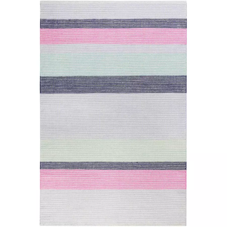Esprit Kelim Teppich Makon Kelim blau pink