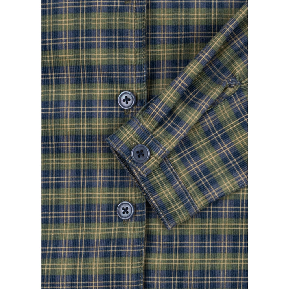 Køb Konges Sløjd Laurel Blue Check Cara Ls Skjorte GOTS