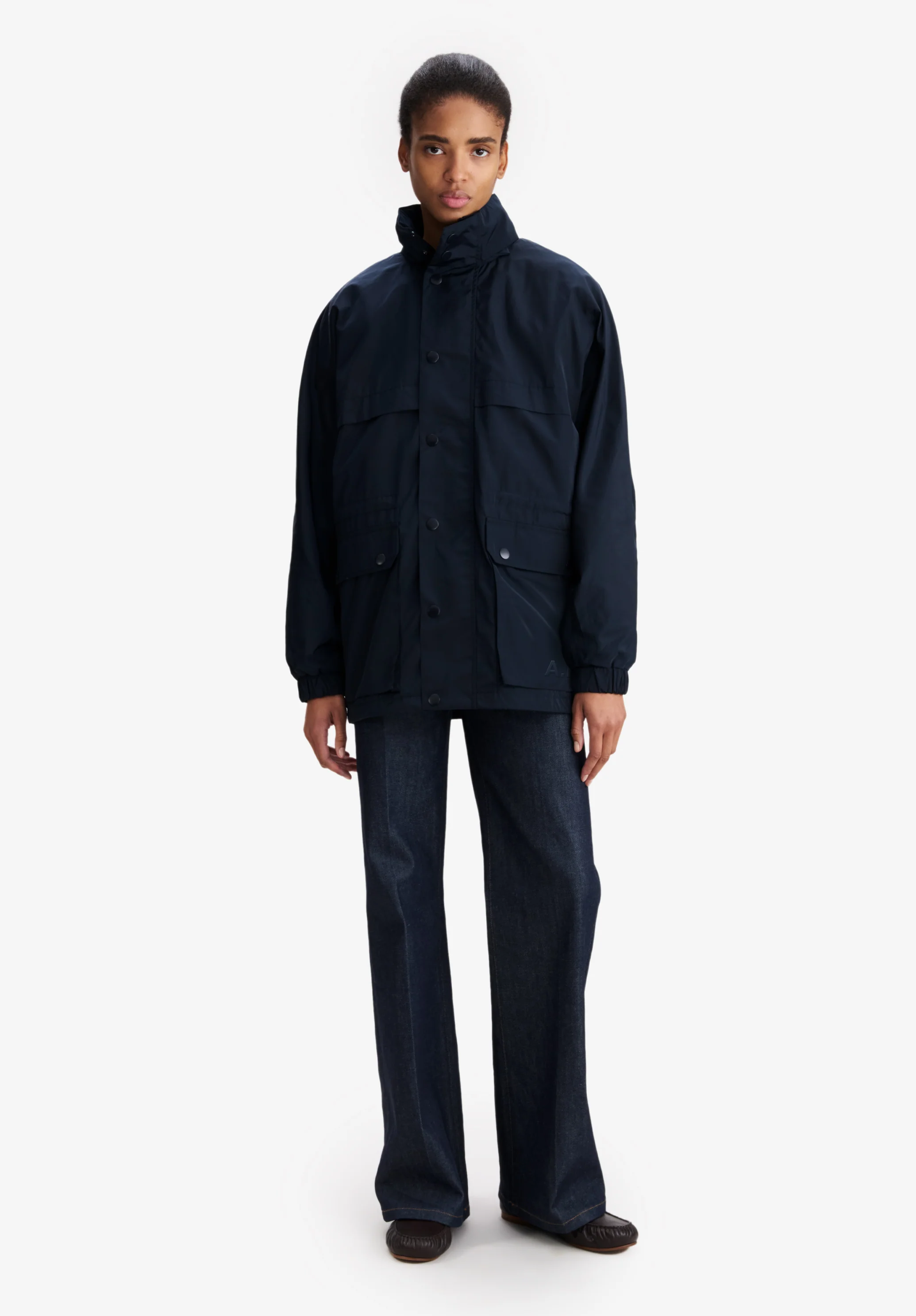 Coupe-vent bleu marine. - Dark navy