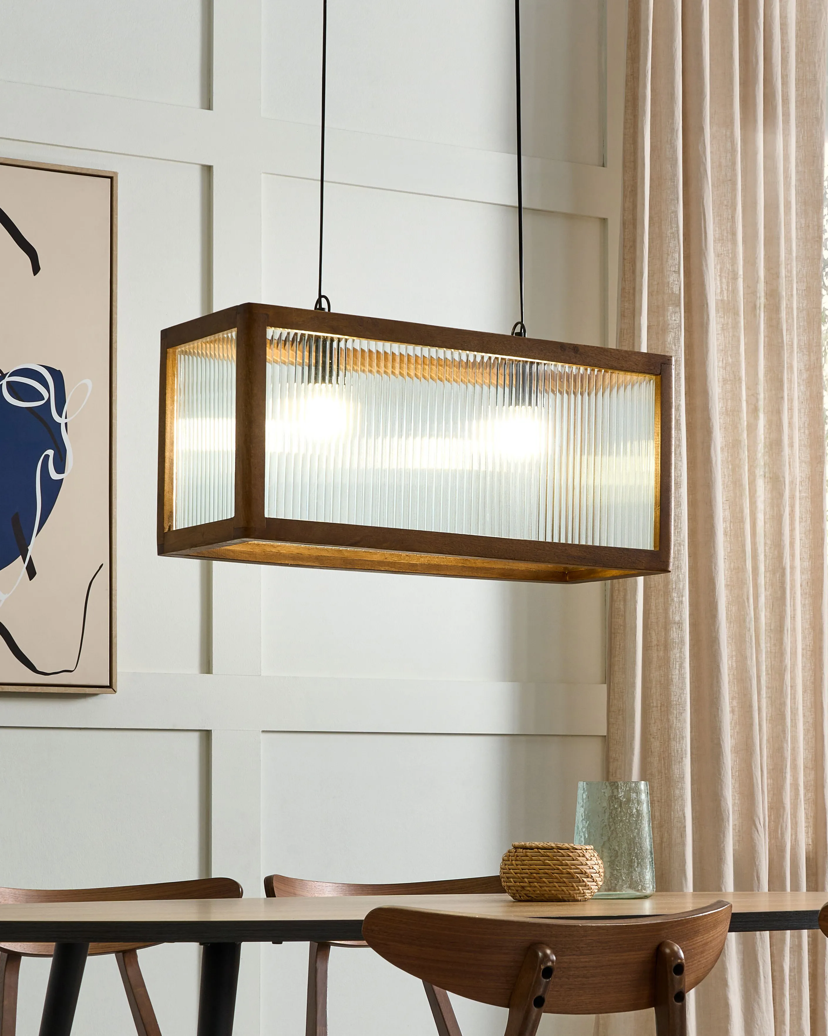 Hanglamp PENNA Mangohout Bruin