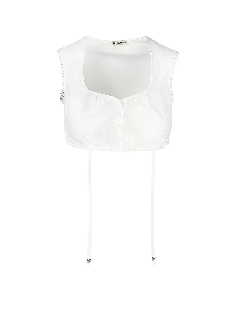 GOTTSEIDANK Dirndlbluse ARIANA weiss