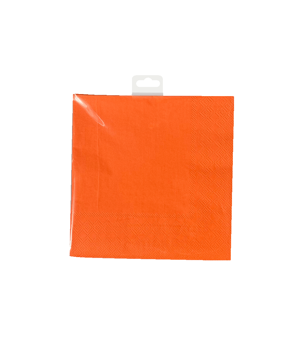 Oranje Servetten 16,5cm 8st