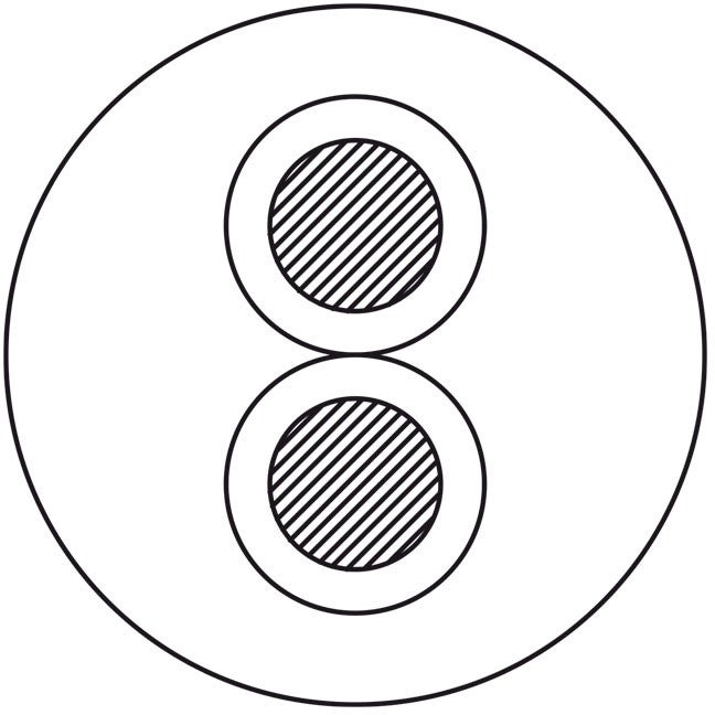 Procab PLS825/1 speakerkabel, 8x 2.5 mm², 100 meter