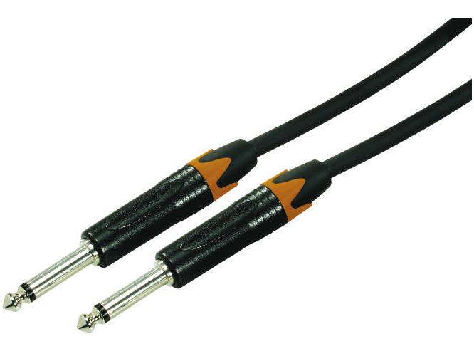 Contrik Instrumentenkabel NGKX6-OG 6 m Konfektioniertes, schwarzes Instrumentenkabel