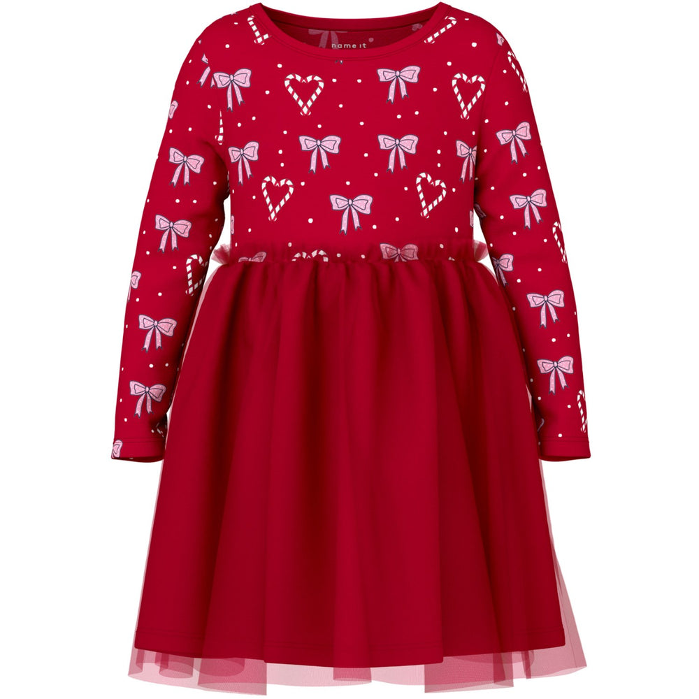 Køb Name It Jester Red Nmfri Ls Dress