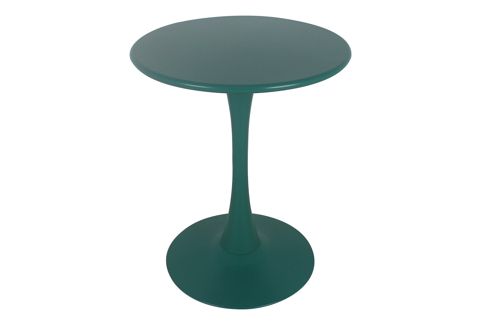 Trend hagebord Ø60 cm. Mørkegrønt lakkert stål.