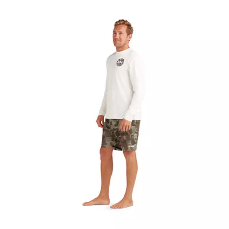 Lycra DAKINE Mission Loose Fit L/S Crew Surf White