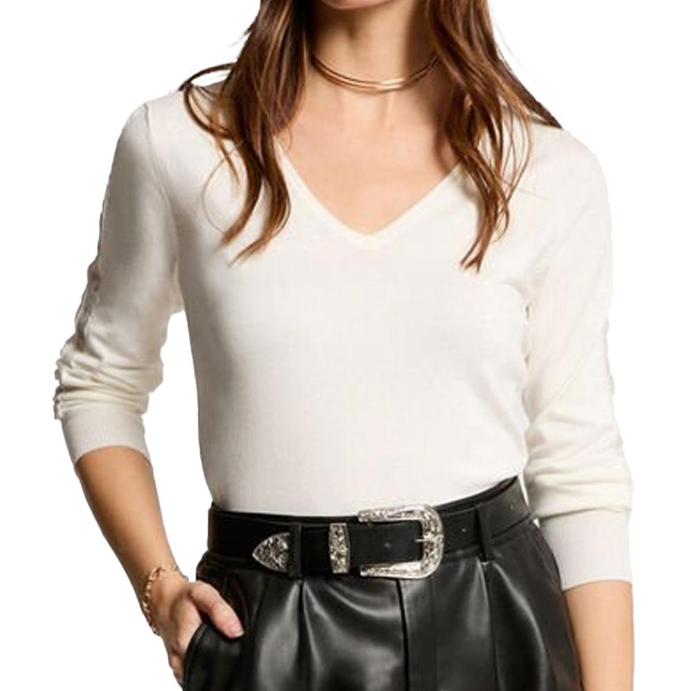 Morgan Pull Blanc Femme Morgan MIELO