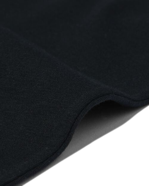 débardeur femme doux coton noir