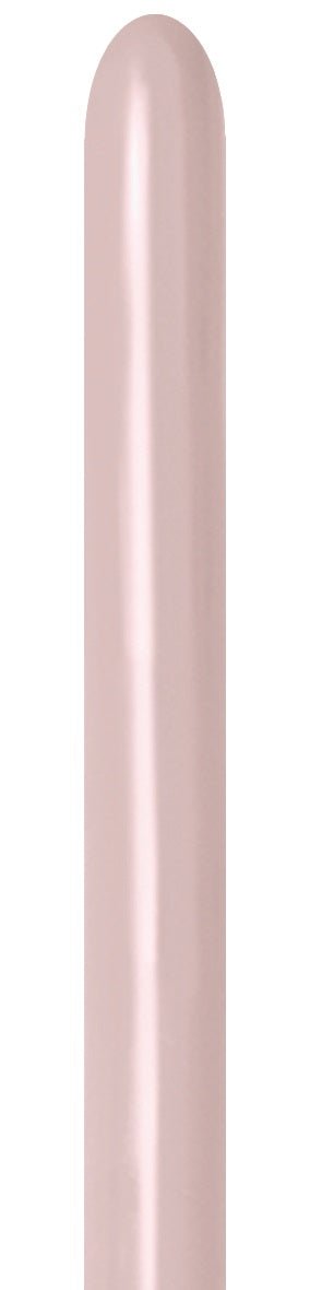 Roze Modellleerballonnen Pastel 1,52m 50st