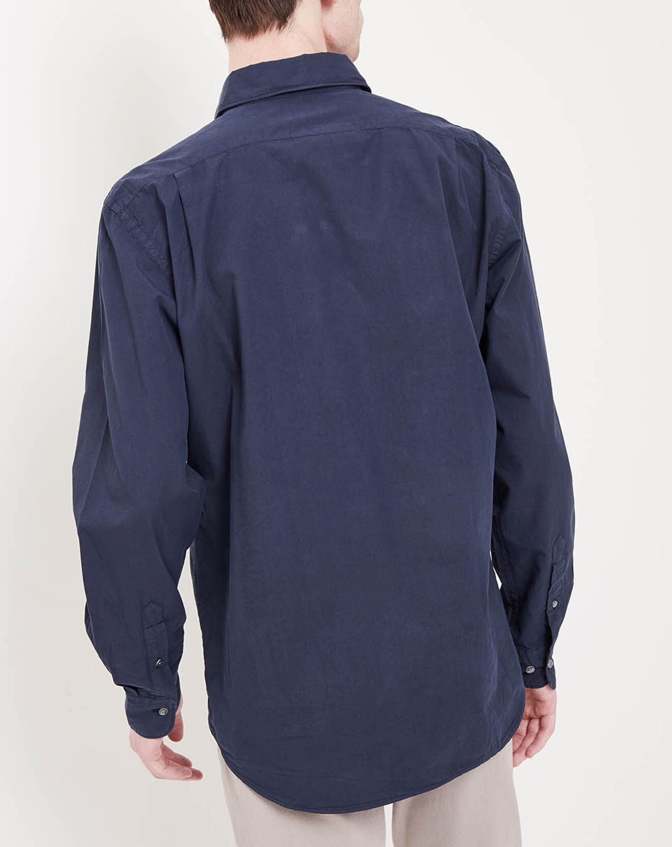 Hartford Chemise Regular Penn Pat bleu marine